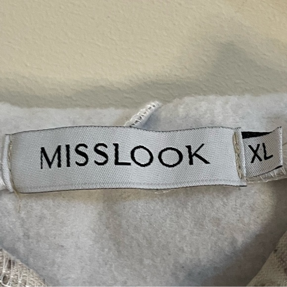 MISSLOOK Pullover Mountain Lake Scene Hoodie Women’s Size XL - Picture 2 of 5